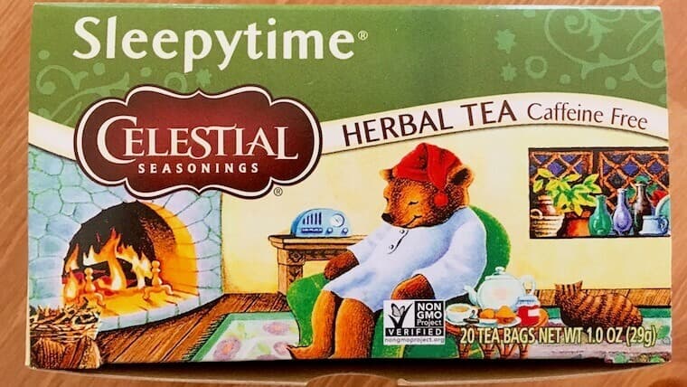 カフェインフリーで快眠！くまのハーブティー『Sleepytime（スリーピー
